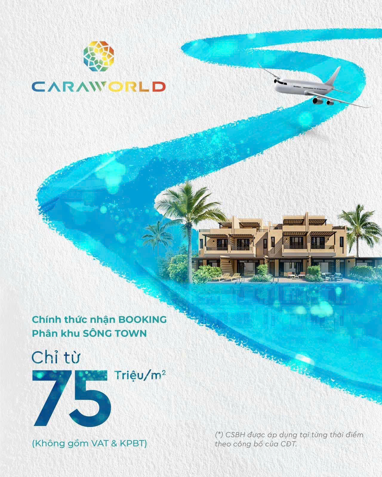 Banner Booking Sông Town Caraworld Cam Ranh