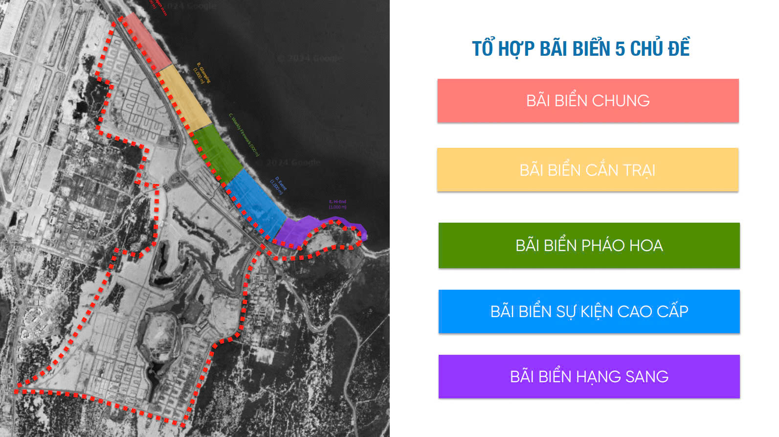 Các bãi biển Caraworld Cam Ranh