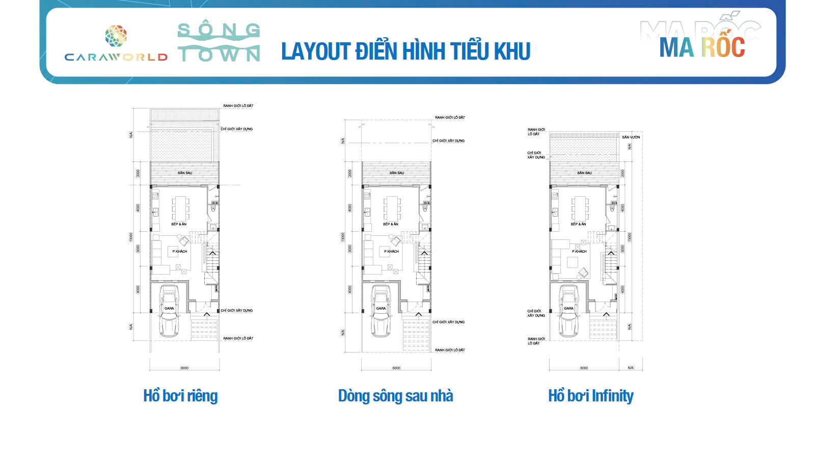 layout điển hình maroc sông town caraworld cam ranh